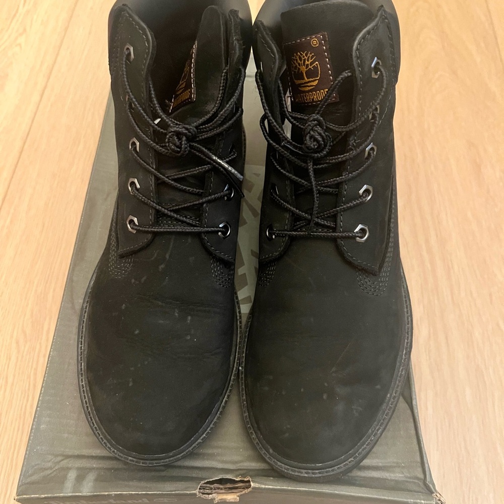 Timberland Juniors Lace-Up Work Boots